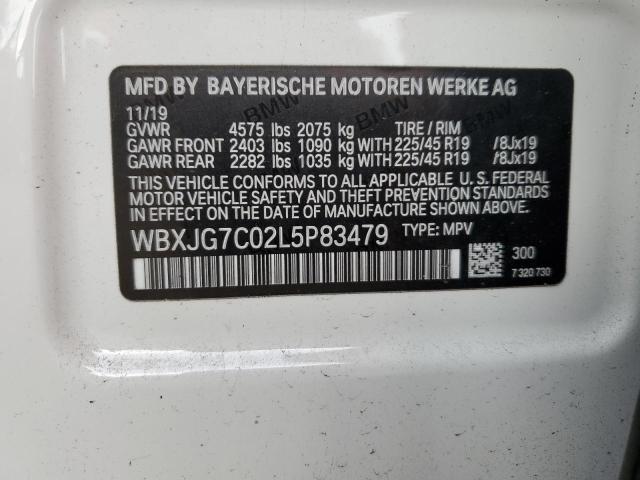WBXJG7C02L5P83479 BMW X1 Sdrive28i