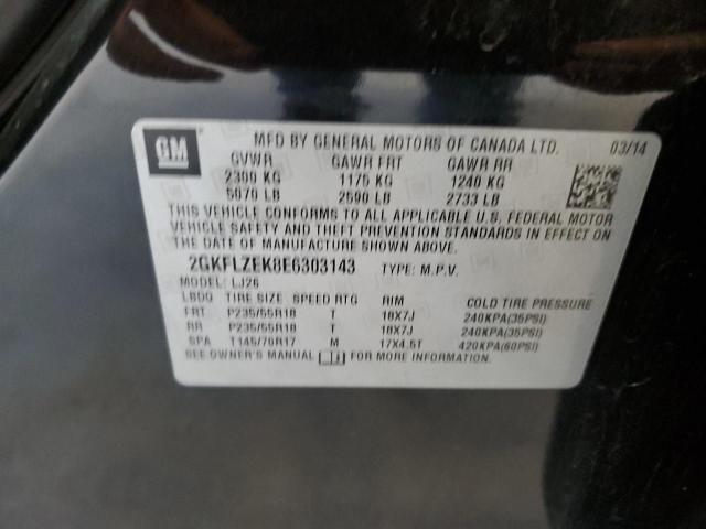 2GKFLZEK8E6303143 GMC Terrain Denali