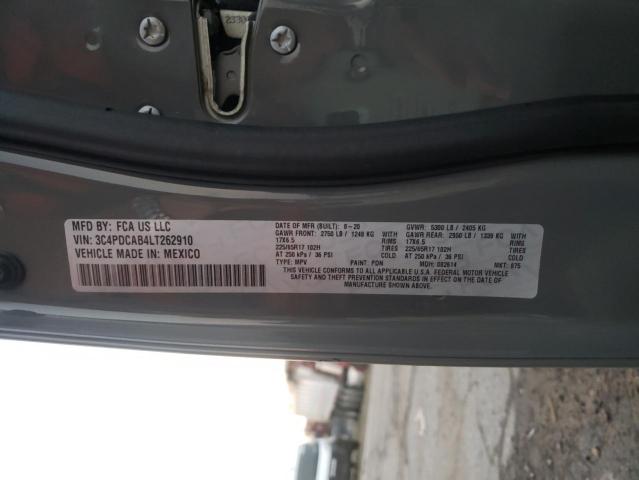 3C4PDCAB4LT262910 Dodge JOURNEY SE