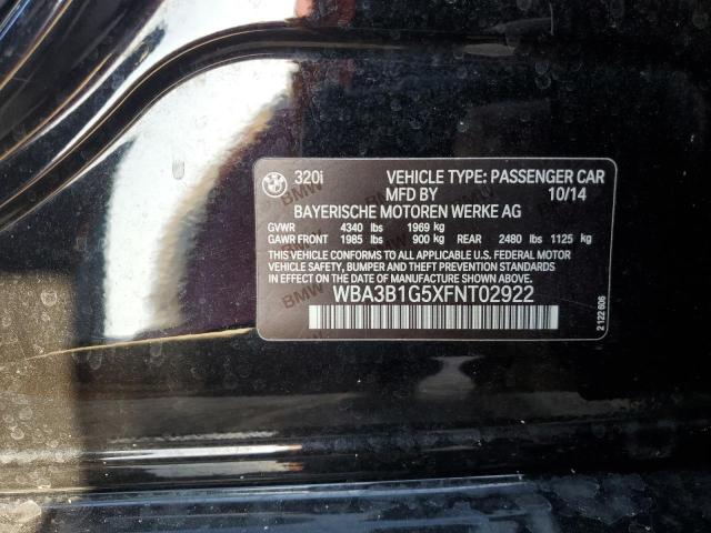 WBA3B1G5XFNT02922 BMW 320 I