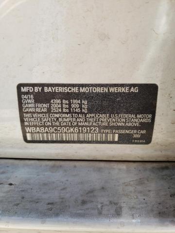 WBA8A9C59GK619123 BMW 320 I