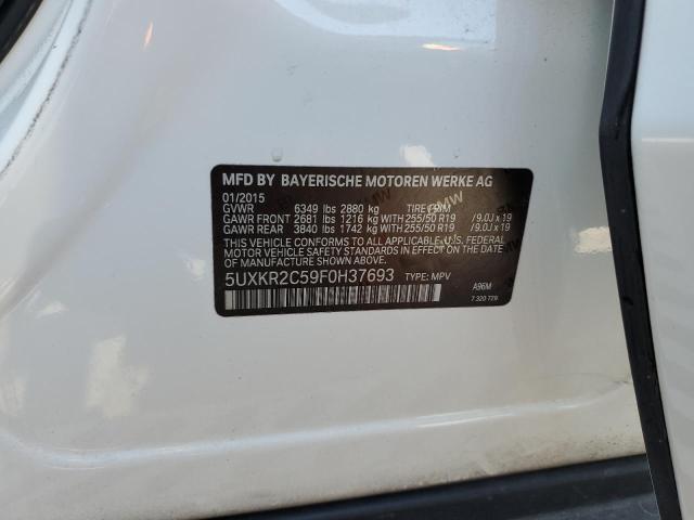 5UXKR2C59F0H37693 BMW X5 Sdrive35i