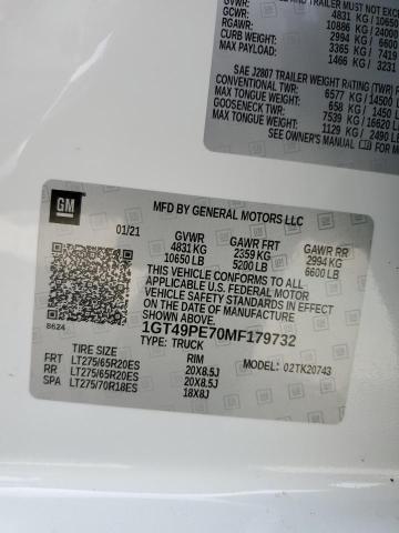 1GT49PE70MF179732 GMC Sierra K2500 At4