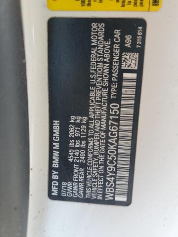 WBS4Y9C50KAG67150 BMW M4