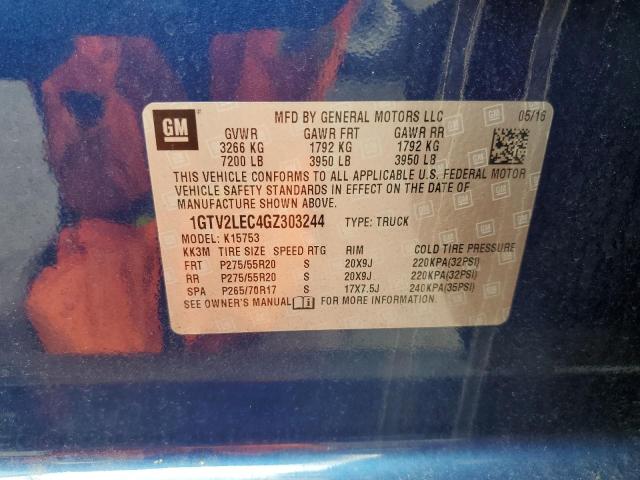 1GTV2LEC4GZ303244 GMC Sierra K1500