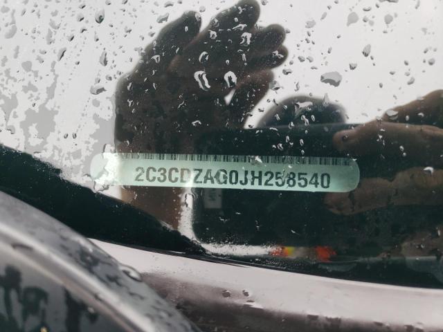 2C3CDZAG0JH258540 Dodge Challenger Sxt