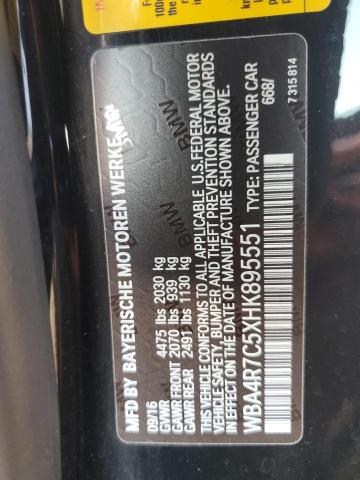 WBA4R7C5XHK895551 BMW 430I