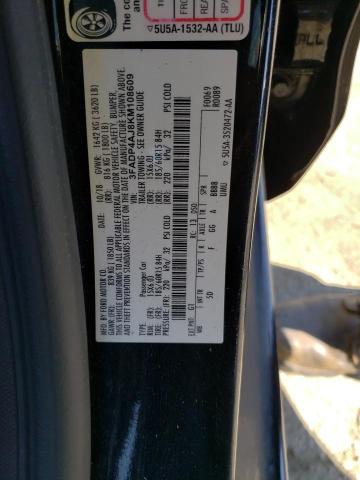 3FADP4AJ8KM108609 Ford FIESTA S