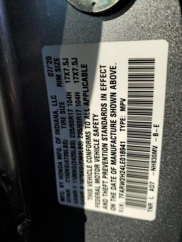 7FARW2H24LE018941 Honda CR-V LX