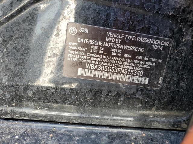 WBA3B5G53FNS15340 BMW 328 Xi Sulev