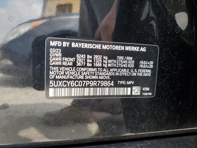 5UXCY6C07P9R79864 BMW X6 Xdrive40i