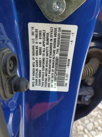 19XFC2F52GE065501 Honda Civic Lx