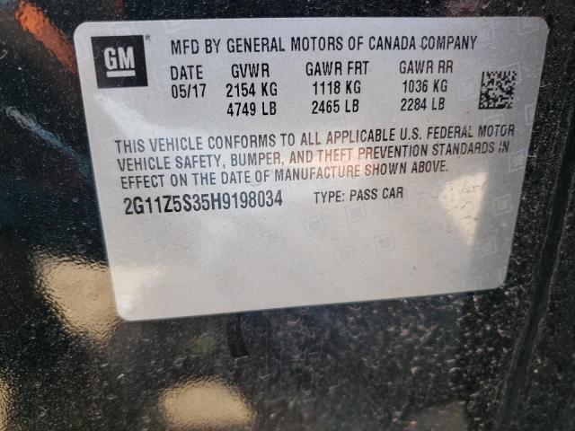 2G11Z5S35H9198034 Chevrolet IMPALA LS