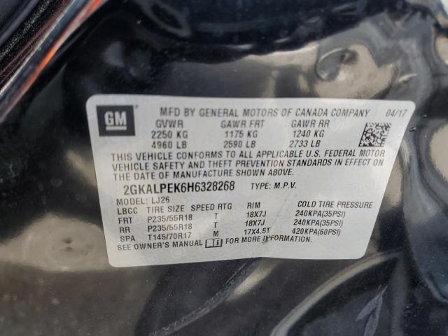 2GKALPEK6H6328268 GMC Terrain Slt