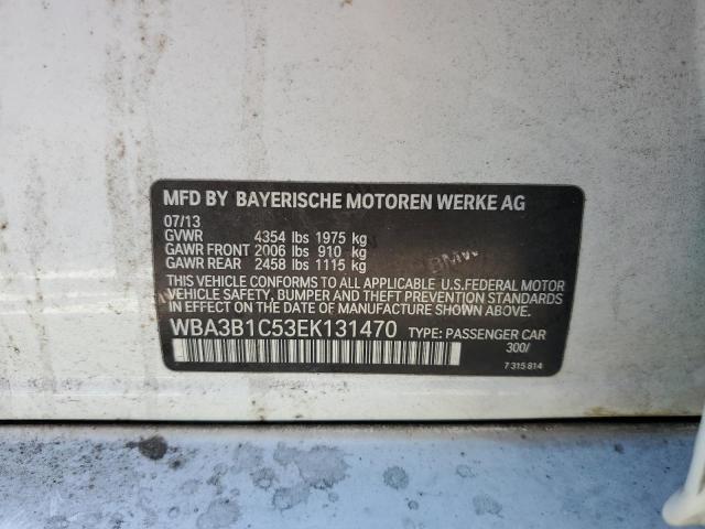 WBA3B1C53EK131470 BMW 320 I