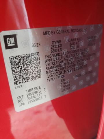 1GTG5CEN2J1293076 GMC CANYON SLE