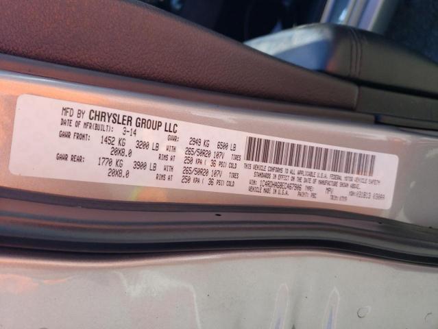 1C4RDHAG8EC467906 Dodge Durango Sxt