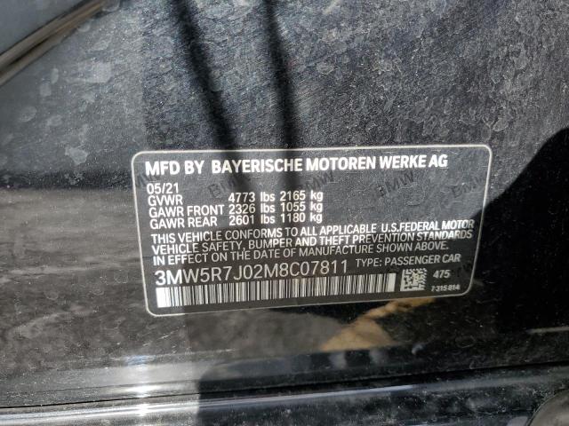 3MW5R7J02M8C07811 BMW 330XI