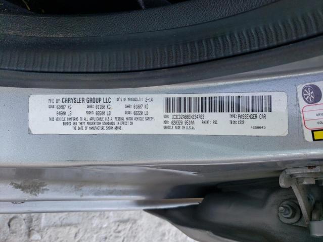 1C3CDZAB8EN234763 Dodge AVENGER SE
