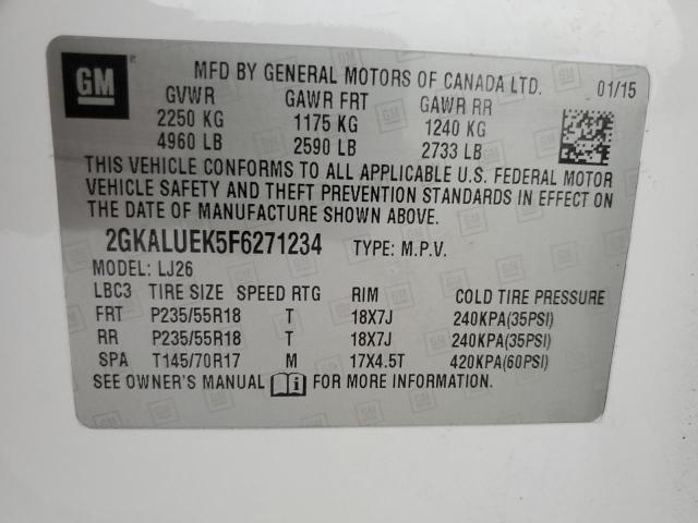 2GKALUEK5F6271234 GMC Terrain Denali