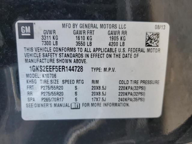 1GKS2EEF5ER144728 GMC YUKON DENALI