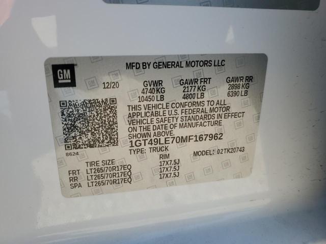 1GT49LE70MF167962 GMC Sierra K2500 Heavy Duty