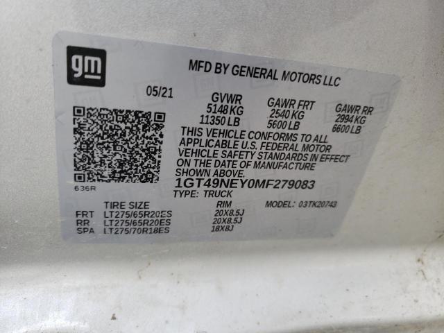1GT49NEY0MF279083 GMC Sierra K2500 Slt
