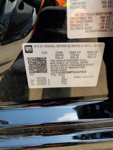 3GTUUEE84PG147333 GMC Sierra K1500 At4