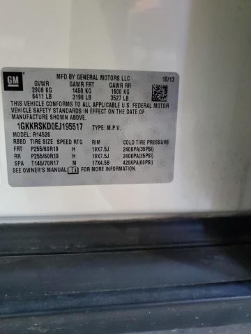 1GKKRSKD0EJ195517 GMC Acadia Slt-2