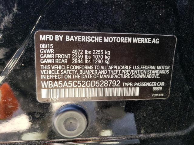 WBA5A5C52GD528792 BMW 528 I