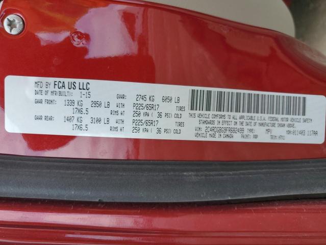 2C4RDGBG9FR682499 Dodge Grand Caravan Se