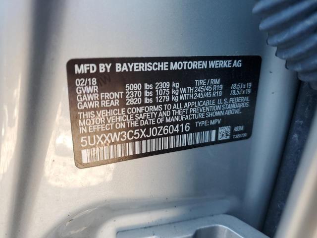 5UXXW3C5XJ0Z60416 BMW X4 Xdrive28i