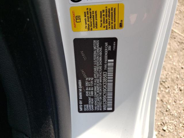 WBS3R9C59GK338583 BMW M4