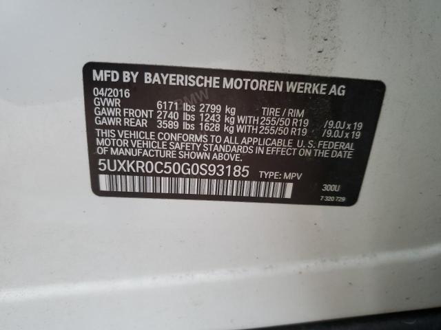 5UXKR0C50G0S93185 BMW X5 Xdrive35i