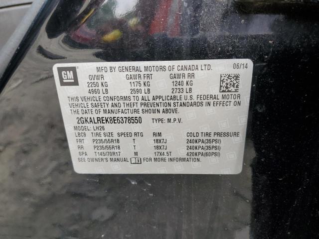 2GKALREK8E6378550 GMC Terrain Sle