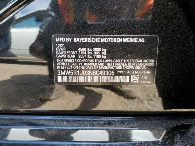 3MW5R1J03N8C49306 BMW 330I