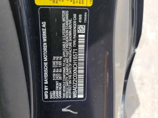 WBADZ2C0XNCH16571 BMW 840i