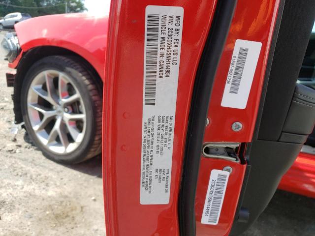 2C3CDXHG5NH144954 Dodge CHARGER GT