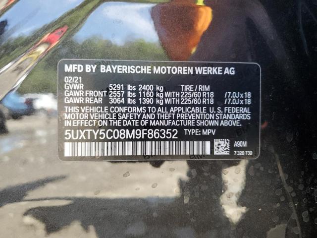 5UXTY5C08M9F86352 BMW X3 Xdrive30i