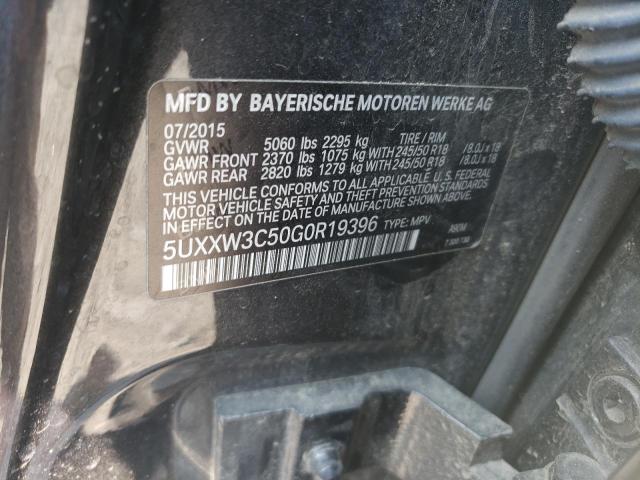 5UXXW3C50G0R19396 BMW X4 Xdrive28i