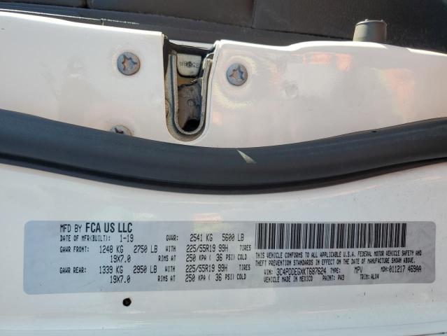 3C4PDDEGXKT687624 Dodge JOURNEY GT