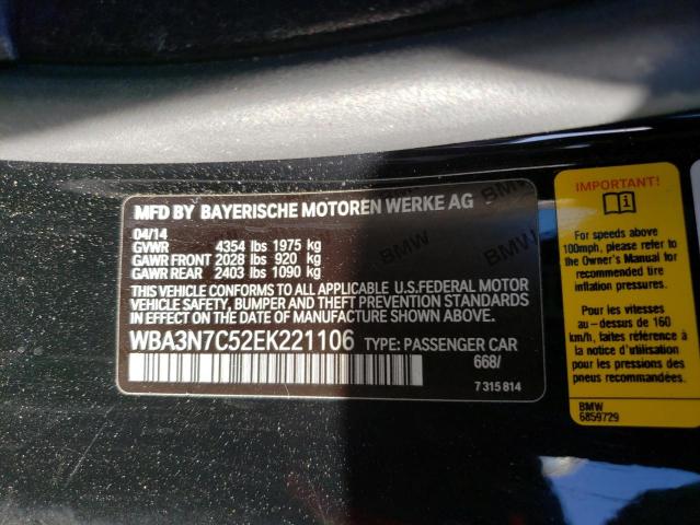 WBA3N7C52EK221106 BMW 428 I