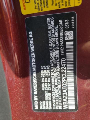 WBA23AT02PCL22470 BMW 430I
