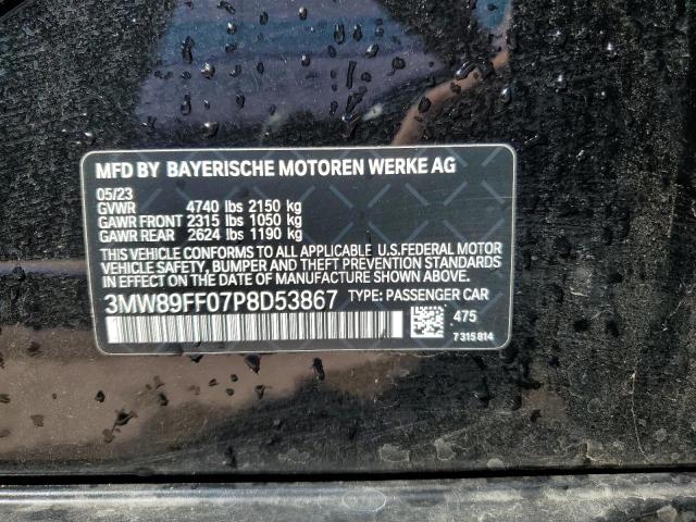 3MW89FF07P8D53867 BMW 330XI