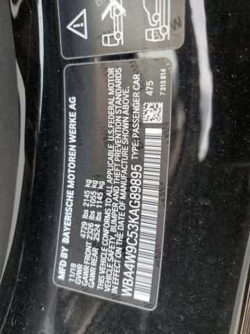 WBA4W9C53KAG89895 BMW 440XI