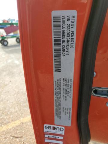 2C3CDXL94MH524911 Dodge Charger Srt Hellcat
