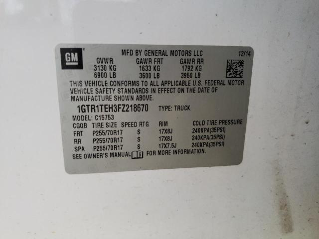 1GTR1TEH3FZ218670 GMC Sierra C1500