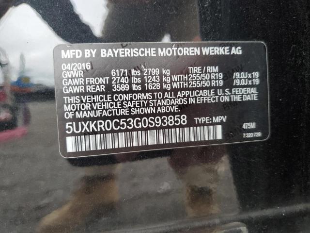5UXKR0C53G0S93858 BMW X5 Xdrive35i
