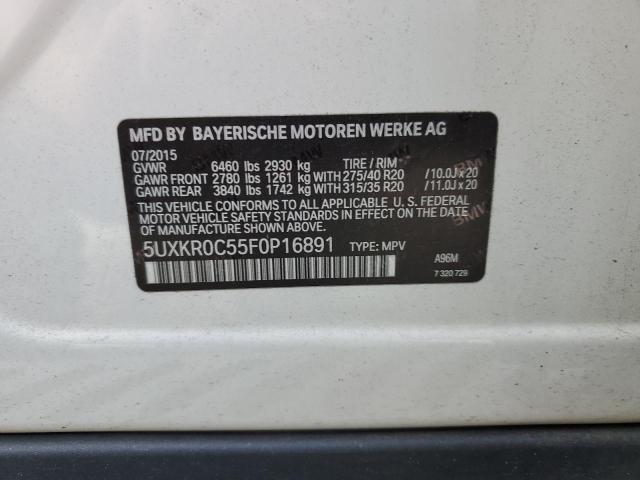5UXKR0C55F0P16891 BMW X5 Xdrive35i