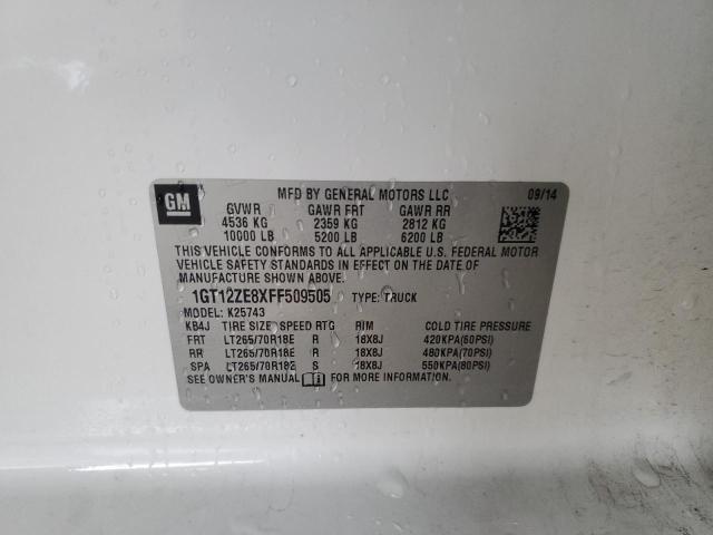 1GT12ZE8XFF509505 GMC Sierra K2500 Slt